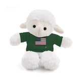 American Flag Stuffed Animals with Tee