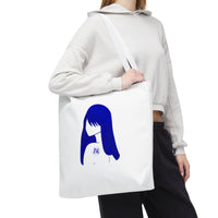 Blue Lucy Tote Bag