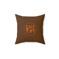 Penelope the Pumpkin Spun Polyester Square Pillow
