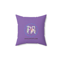 Lily the Unicorn Spun Polyester Square Pillow