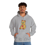 Peri Bear Unisex Heavy Blend™ Hooded Sweatshirt