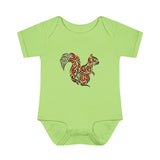 Squirrel Infant Baby Rib Bodysuit