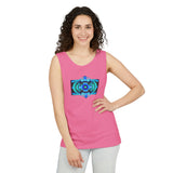 Classic Blue Unisex Garment-Dyed Tank Top