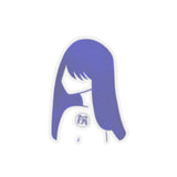 Blue Lucy Kiss-Cut Stickers