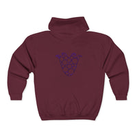 Emblem Unisex Heavy Blend™ Full Zip Hooded Sweatshirt