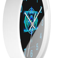 Classic Blue Wall Clock