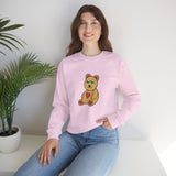 Peri Bear Unisex Heavy Blend™ Crewneck Sweatshirt