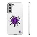 The Creative Art Series: Purple Sun Tough Cases