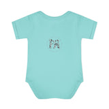 Graphite Lucy Infant Baby Rib Bodysuit