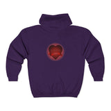 Heartmail Unisex Heavy Blend™ Full Zip Hooded Sweatshirt
