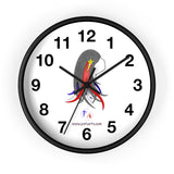 4th of July Lucy Wall Clock