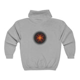 Orange Star Unisex Heavy Blend™ Full Zip Hooded Sweatshirt