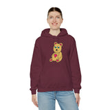 Peri Bear Unisex Heavy Blend™ Hooded Sweatshirt