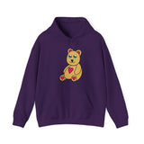 Peri Bear Unisex Heavy Blend™ Hooded Sweatshirt