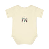 Teal Hex Infant Baby Rib Bodysuit