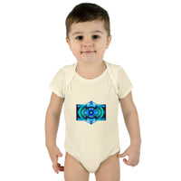 Classic Blue Infant Baby Rib Bodysuit