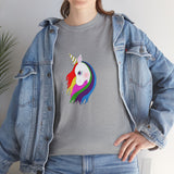 Lily the Unicorn Unisex Heavy Cotton Tee