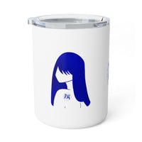 Blue Lucy Insulated Coffee Mug, 10oz