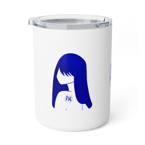 Blue Lucy Insulated Coffee Mug, 10oz