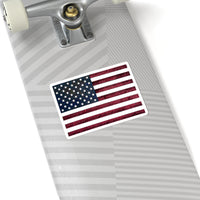 American Flag Kiss-Cut Stickers