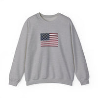 American Flag Unisex Heavy Blend™ Crewneck Sweatshirt