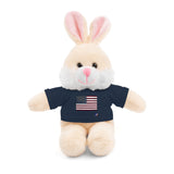 American Flag Stuffed Animals with Tee