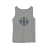 Teal Hex Unisex Garment-Dyed Tank Top