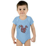 Squirrel Infant Baby Rib Bodysuit