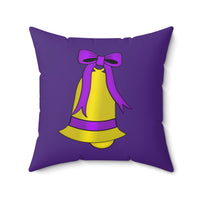 Shell Bell Spun Polyester Square Pillow