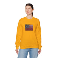 American Flag Unisex Heavy Blend™ Crewneck Sweatshirt