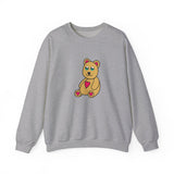 Peri Bear Unisex Heavy Blend™ Crewneck Sweatshirt