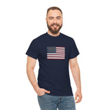 American Flag Unisex Heavy Cotton Tee