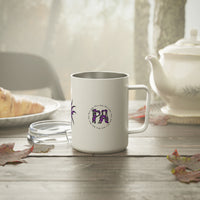 Purple Sun Insulated Coffee Mug, 10oz