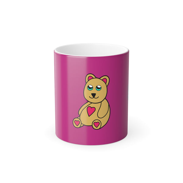 Peri Bear Color Morphing Mug, 11oz