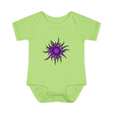 Purple Sun Infant Baby Rib Bodysuit