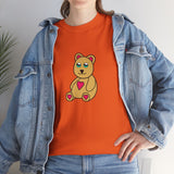 Peri Bear Unisex Heavy Cotton Tee