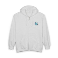 Classic Blue Unisex Heavy Blend™ Full Zip Hooded Sweatshirt