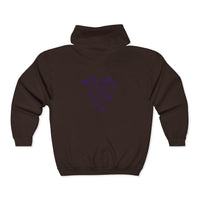 Emblem Unisex Heavy Blend™ Full Zip Hooded Sweatshirt