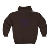 Emblem Unisex Heavy Blend™ Full Zip Hooded Sweatshirt