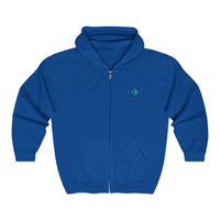 Classic Blue Unisex Heavy Blend™ Full Zip Hooded Sweatshirt