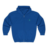 Classic Blue Unisex Heavy Blend™ Full Zip Hooded Sweatshirt