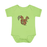Squirrel Infant Baby Rib Bodysuit