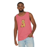 Peri Bear Unisex Garment-Dyed Tank Top