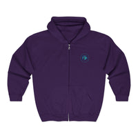 Classic Blue Unisex Heavy Blend™ Full Zip Hooded Sweatshirt