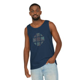 Teal Hex Unisex Garment-Dyed Tank Top