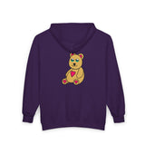 Peri Bear Unisex Heavy Blend™ Full Zip Hooded Sweatshirt