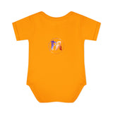 AMerican Flag Infant Baby Rib Bodysuit
