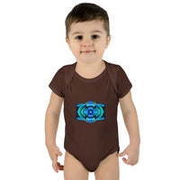 Classic Blue Infant Baby Rib Bodysuit