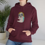 Sandy the Sloth Unisex Heavy Blend™ Hooded Sweatshirt