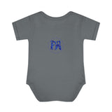Blue Lucy Infant Baby Rib Bodysuit